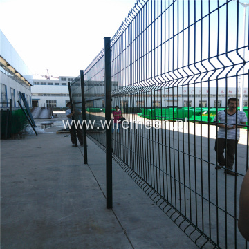 PVC Coated V Pressed Welded Mesh Fence